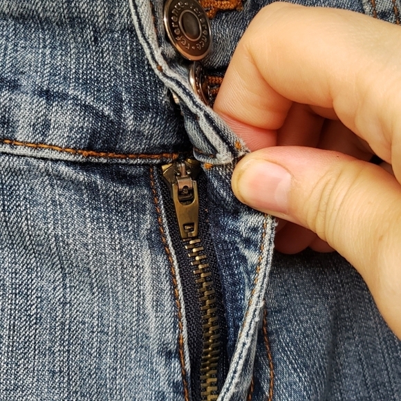 VTG Reference low rise flare leg jeans 7 - Picture 5 of 12